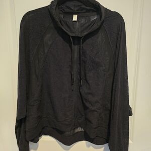 Lululemon Mesh Lace Jacket! Size 10! EUC!